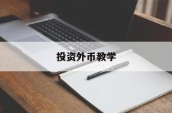 投资外币教学(外币投资计入什么科目)